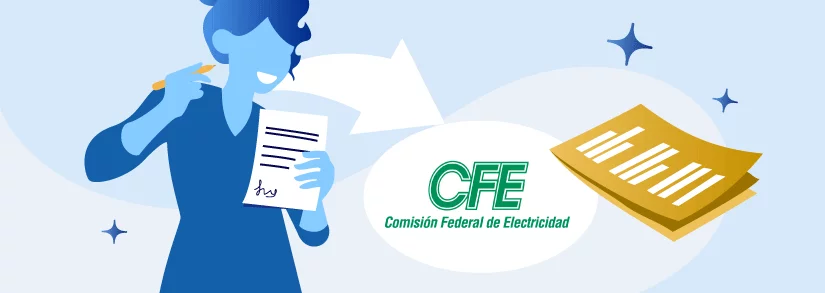 Cambio nombre recibo CFE