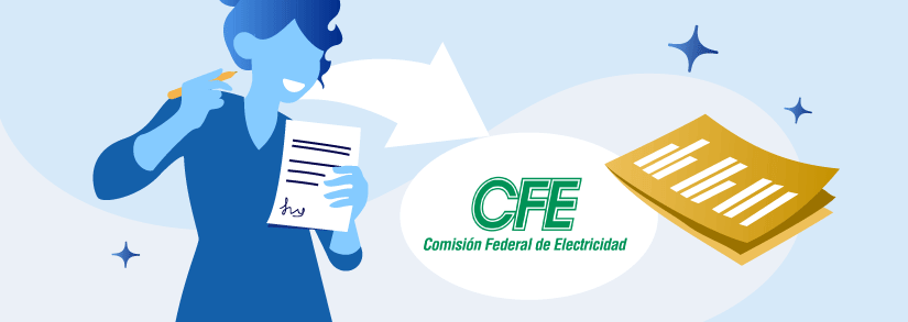 Cambio nombre recibo CFE