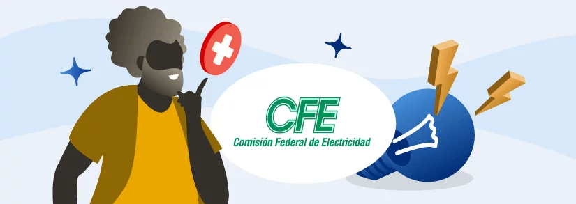 Reporte de falla luz CFE