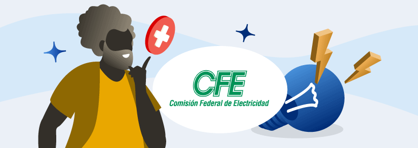 Reporte de falla luz CFE