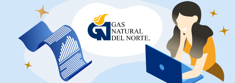 recibo de gas Natural del Norte