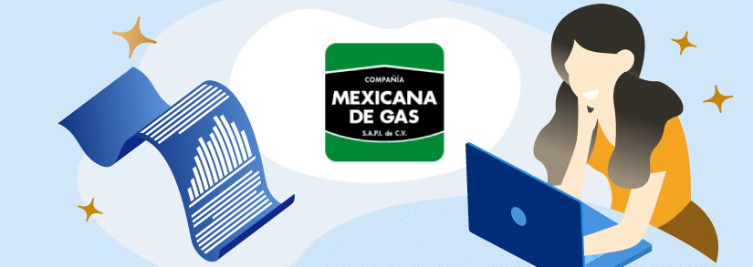 recibo compañía mexicana de gas